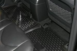 Коврик салона TOYOTA RAV4 (10-) полиуретан черный (4 предм.) ELEMENT