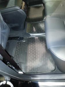 Коврик салона TOYOTA Camry (14-) 3D полиуретан черный (4 предм.) ELEMENT