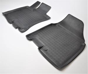 Коврик салона Nissan Qashqai J10E 2006-2013 полиуретан передние (2 предм.) COMFORT