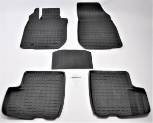 Коврик салона Renault Logan седан I LS_ 2004-2015 резина (5 предм.) COMFORT
