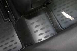 Коврик салона OPEL Astra J 5D (09-) полиуретан черный (4 предм.) ELEMENT