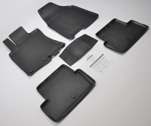 Коврик салона Nissan Qashqai (J10E) 2007-2013 полиуретан (5 предм.) COMFORT