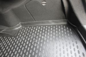 Коврик багажника MERCEDES С-Class W204 (07-14) сед., полиуретан черный ELEMENT