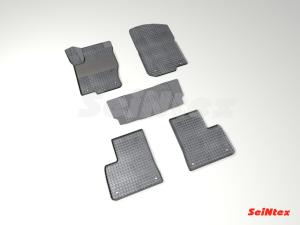 Коврик салона MERCEDES Gle-Class W166 Coupe (12-15) резина, сетка (5 предм.) SEINTEX