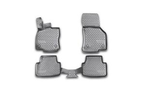 Коврик салона SKODA Octavia (13-), Active,Ambition,Style, 3D полиуретан черный (4 предм.) ELEMENT