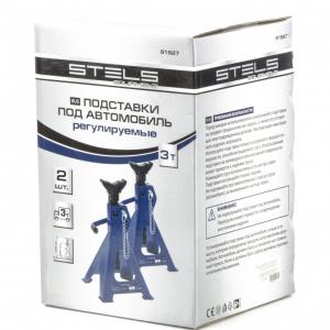 Стойка ремонтная 3т h=280-430мм 2шт. STELS