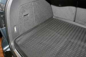 Коврик багажника VW Touareg I (03-10)кросс., полиуретан черный ELEMENT