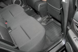 Коврик салона MAZDA 3 (03-09) полиуретан черный (4 предм.) ELEMENT