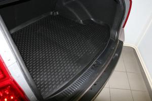Коврик багажника KIA Cee'd Sporty Wagon (07-12) ун., полиуретан черный ELEMENT