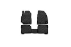 Коврик салона NISSAN Primera (02-08) полиуретан черный (4 предм.) ELEMENT