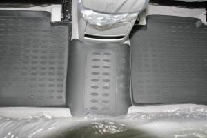 Коврик салона KIA Cerato (04-09) полиуретан черный (4 предм.) ELEMENT