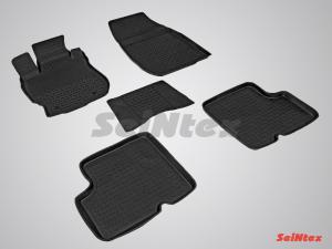 Коврик салона NISSAN Almera IV (13-) резина высокий борт (5 предм.) SEINTEX