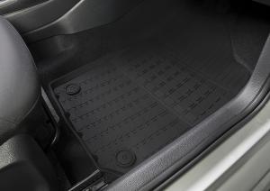 Коврик салона VW Polo V седан (10-15) (15-), резина (5 предм.) RIVAL