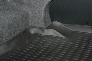 Коврик багажника NISSAN Almera Classic (06-) сед., полиуретан черный ELEMENT