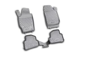 Коврик салона SKODA Fabia (07-) полиуретан черный (4 предм.) ELEMENT
