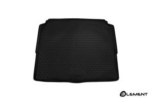 Коврик багажника PEUGEOT 3008 (17-) SUV, нижний, полиуретан черный ELEMENT