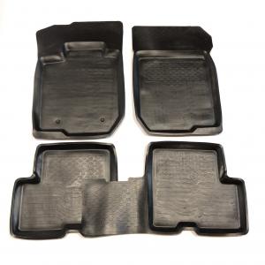Коврик салона Renault Logan 2004-2015 резина (4 предм.) COMFORT