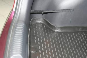 Коврик багажника HYUNDAI Solaris (10-14) (14-16) хб., полиуретан черный ELEMENT