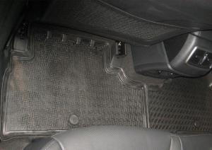 Коврик салона Kia Sorento III Prime (15-17) (17-), полиуретан (4 предм.) RIVAL