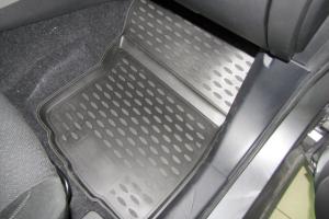 Коврик салона MITSUBISHI ASX (10-) полиуретан черный (4 предм.) ELEMENT