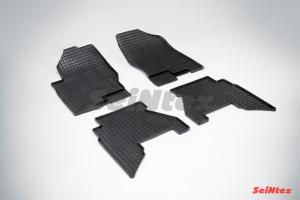 Коврик салона NISSAN Pathfinder III (04-14) резина, сетка (4 предм.) SEINTEX