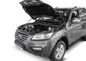 Амортизатор LIFAN X60 (12-) капота 2шт. АВТОУПОР