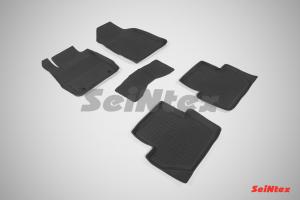 Коврик салона FORD Fiesta V (15-) резина высокий борт (5 предм.) SEINTEX