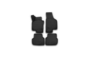 Коврик салона VW Jetta (11-15) (15-) 3D полиуретан черный (4 предм.) ELEMENT