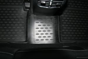 Коврик салона KIA Cee'd (II) (12-18) полиуретан черный (4 предм.) ELEMENT