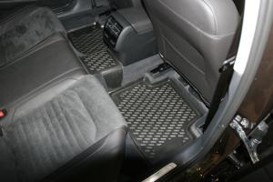 Коврик салона VOLKSWAGEN Passat B8, Сед/ Ун (15-) 3D полиуретан черный (4 предм.) ELEMENT