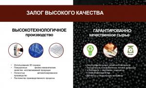 Коврик салона универсальный резина передний левый (1 предм.) COMFORT