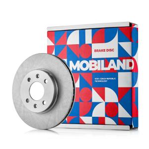 Диск тормозной HYUNDAI ACCENT IV (RB), SOLARIS, ACCENT передний вентилируемый D=256мм (1шт.) MOBILAND