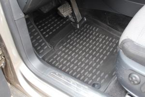 Коврик салона VW Passat CC (09-) полиуретан черный (4 предм.) ELEMENT