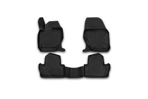 Коврик салона VOLVO S60 (13-) 3D полиуретан черный (4 предм.) ELEMENT