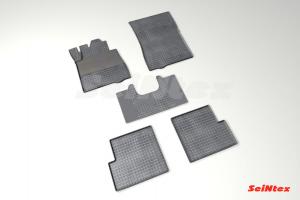 Коврик салона MERCEDES G-Class W463 (4Рест) (01-15) резина, сетка (5 предм.) SEINTEX