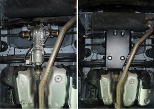 Защита OPEL Mokka 4WD (12-16) редуктора сталь 1.8мм АВТОБРОНЯ