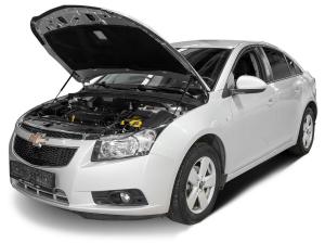 Амортизатор CHEVROLET Cruze I (09-15) капота 2шт. АВТОУПОР