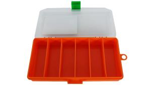 Коробка рыбака 220х120х30мм orange FISHERBOX