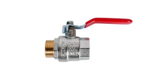 Кран 3/4 шаровой BASE вн-нар рукоятка VALTEC