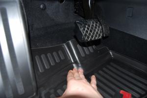 Коврик салона SKODA Superb (15-) 3D полиуретан черный (4 предм.) ELEMENT