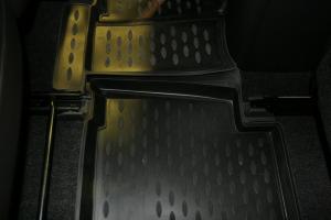 Коврик салона TOYOTA RAV4 (10-) полиуретан черный (4 предм.) ELEMENT