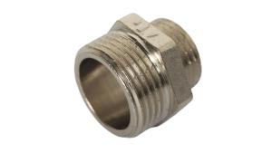 Ниппель-переходник с 3/4 на 1/2 никель VALTEC