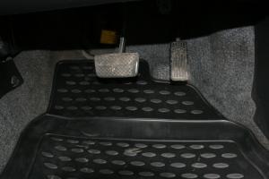 Коврик салона HONDA Fit GD1 JDM (01–07) П.Р. полиуретан черный (4 предм.) ELEMENT