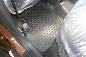 Коврик салона HYUNDAI Creta (16-) полиуретан черный (4 предм.) ELEMENT
