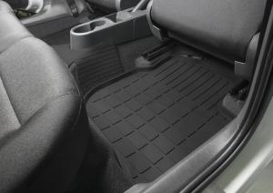 Коврик салона Skoda Rapid лифтбек (12-17) (17-), резина (5 предм.) RIVAL