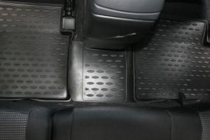 Коврик салона HYUNDAI i30 (12-) полиуретан черный (4 предм.) ELEMENT