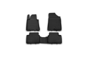 Коврик салона HYUNDAI i30 (12-) полиуретан черный (4 предм.) ELEMENT