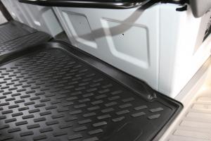 Коврик салона MERCEDES Sprinter (15-) передний 3D полиуретан черный (2 предм.) ELEMENT