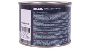 Эмаль белый матовый 0.5кг PROREMONTT