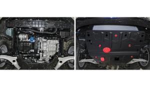 Защита картера и КПП HYUNDAI i40 (11-19) сталь 1.8мм АВТОБРОНЯ